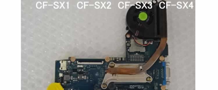 CF-SX1のCPUファン、CF-SX2のCPUファン、CF-SX3のCPUファン、CF-SX4のCPUファン